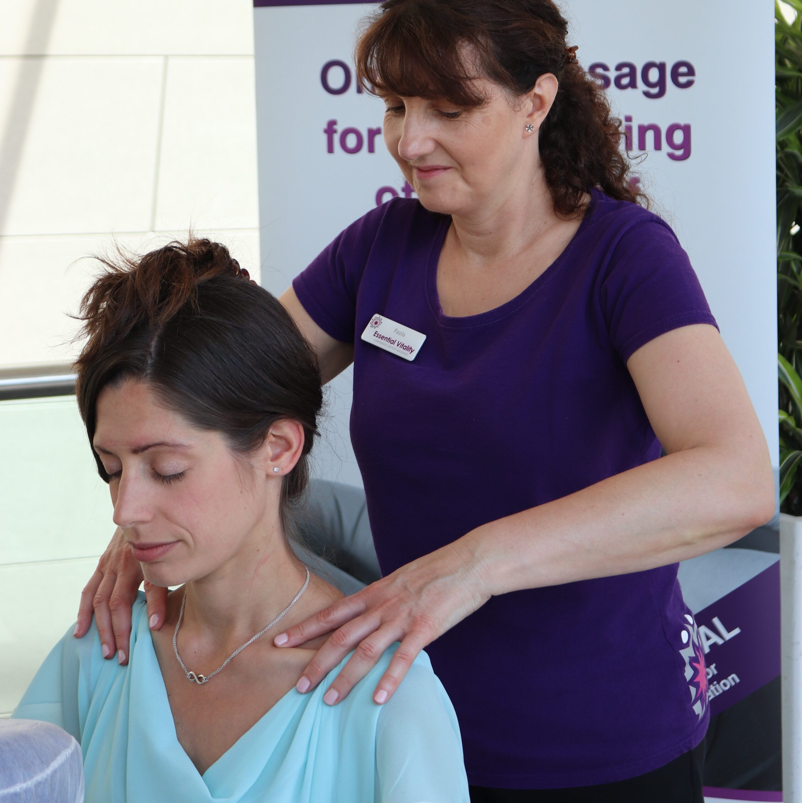 Vitality Shoulder Massage - On-Site Massage by Essential Vitality