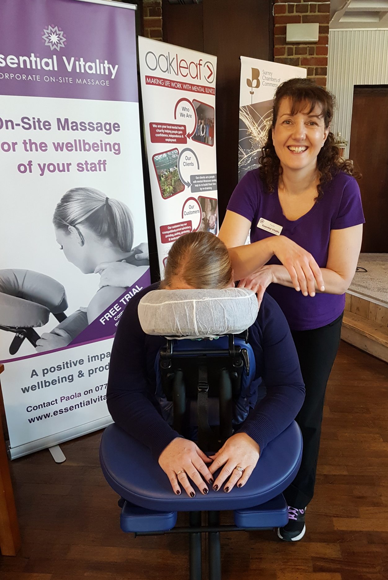 Demonstration of On-Site Massage
